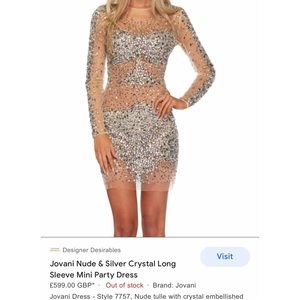 Jovani Cocktail Dress, Size 4